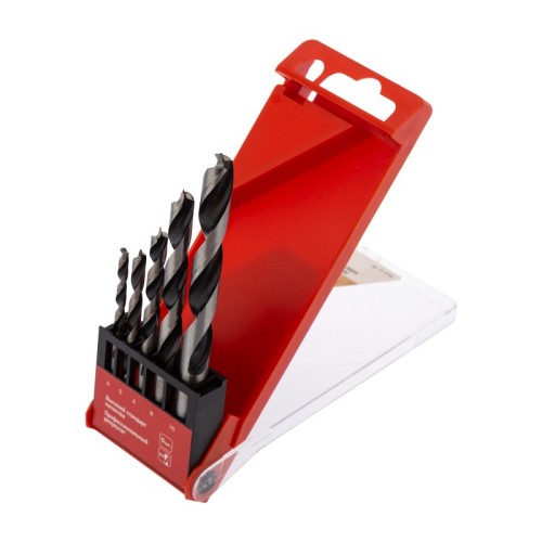 Набор сверл по дереву Kranz KR-91-0750 4-10 мм, 5 шт. - изображение 2