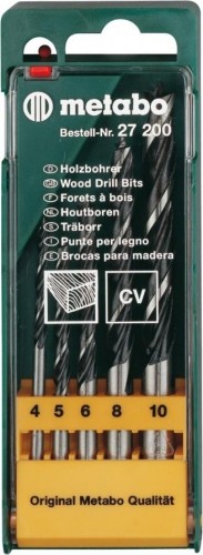 Набор сверл по дереву METABO 5 шт. 627200000 627200000