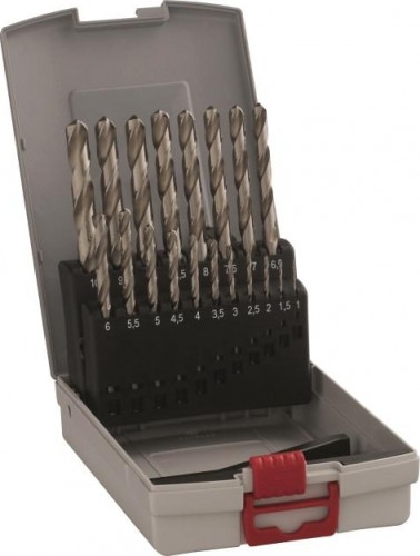 Набор сверл по металлу BOSCH HSS-G 135° ( 1-10мм)  19 шт.  ProBox 2608587013