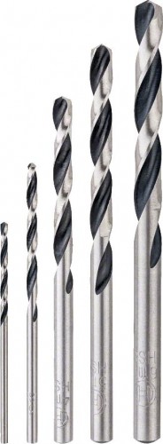 Набор сверл по металлу BOSCH HSS PointTeQ 5 шт D2-6 2608577345 - изображение 2