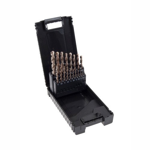 Набор сверл по металлу D.BOR Cobalt HSS-Co 19 шт. (1-10х0.5 мм.) W-011-141919108D-X