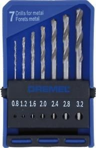 Набор сверл по металлу DREMEL 628 HSS 0,8-3 мм, 7 шт. 2615062832 - изображение 2