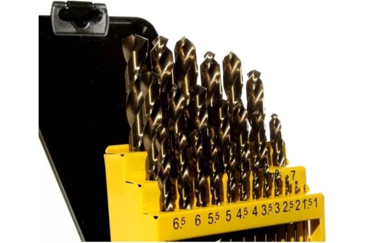 Набор сверл по металлу ГРАНИТ HSS-Co, 25 шт. 165203 - изображение 2