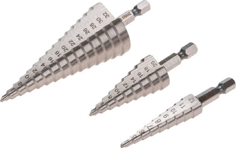 Набор сверл по металлу Kranz KR-12-6620 3 шт.