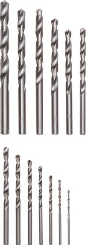 Набор сверл по металлу Kranz KR-91-0639 2-8мм (через 0,5мм) металлический кейс, 13 шт. - изображение 2