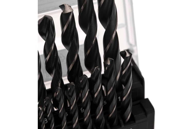 Набор сверл по металлу Kranz KR-91-0636 1-10мм, 19 шт. - изображение 4