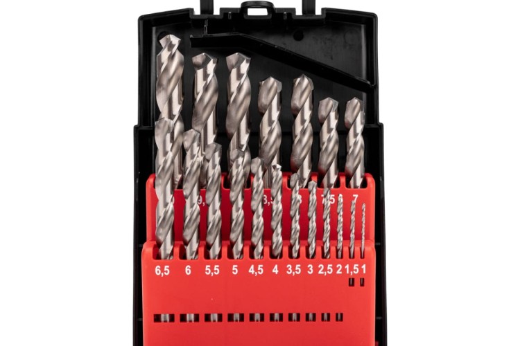 Набор сверл по металлу Kranz KR-91-0635 1-10мм, 19 шт. - изображение 3