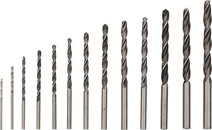 Набор сверл по металлу REXANT HSS (1.5-6.5 мм) 13 шт. 91-0631 - изображение 3