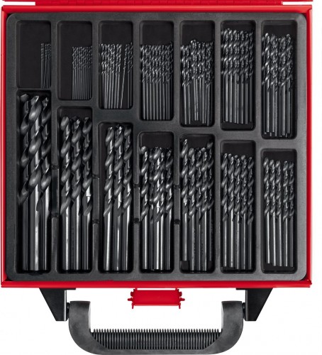 Набор сверл по металлу ЗУБР МАСТЕР сталь р4м2, 99шт.(1-10мм), мет.бокс 29605-H99 - изображение 2