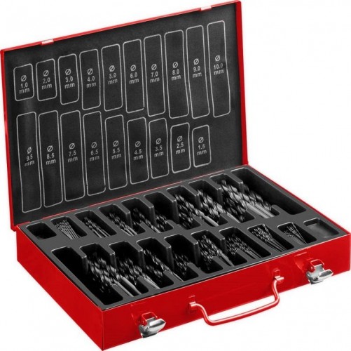 Набор сверл по металлу ЗУБР МАСТЕР 370шт. (1-10мм) 29605-H370