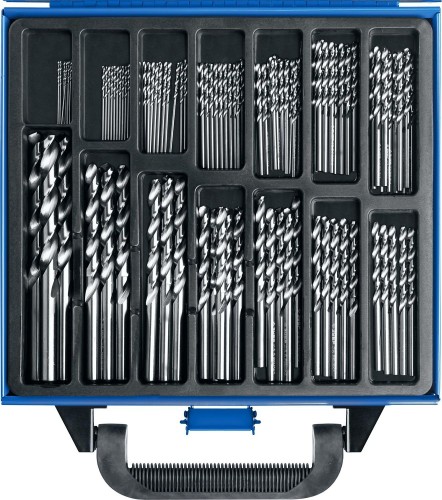 Набор сверл по металлу ЗУБР ПРОФ сталь р6м5, 99шт.(1-10мм) мет.бокс 29625-H99 - изображение 2