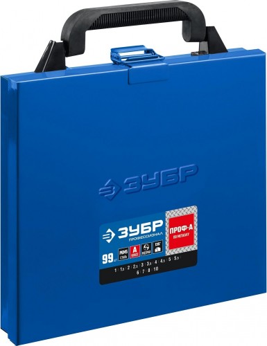 Набор сверл по металлу ЗУБР ПРОФ сталь р6м5, 99шт.(1-10мм) мет.бокс 29625-H99 - изображение 3