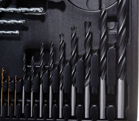 Набор сверл универсальный BOSCH Titanium-103 принадлежностей 103 шт. 2607017367 - изображение 4