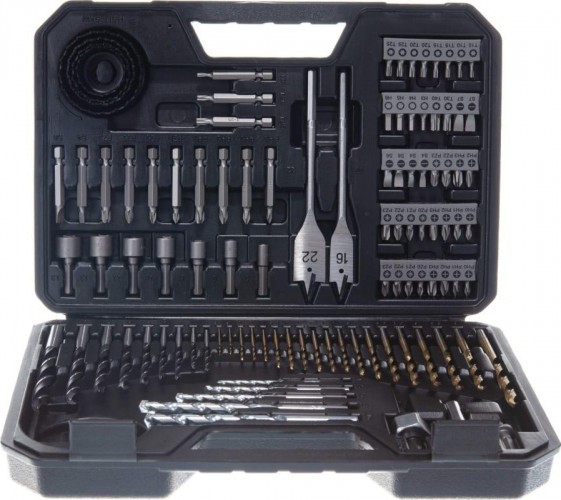 Набор сверл универсальный BOSCH Titanium-103 принадлежностей 103 шт. 2607017367 - изображение 2