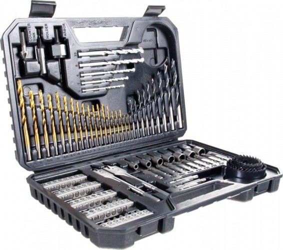 Набор сверл универсальный BOSCH Titanium-103 принадлежностей 103 шт. 2607017367