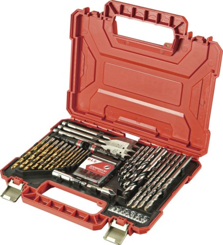 Набор сверл универсальный P.I.T. ASET05-050A и бит, 50 предм.