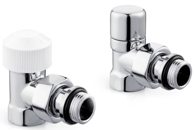 Набор термостатический угловой  ROYAL THERMO Design 1/2"М30х1,5 (Хром) RTE 07.0016 RT НС-1460845