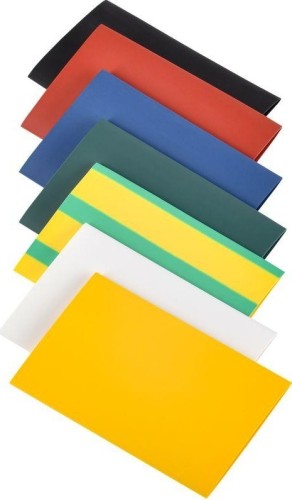 Набор термоусадочных трубок IEK нг-LS 30/15 100мм 7 цветов по 3шт  UDR10-030-015-021-S