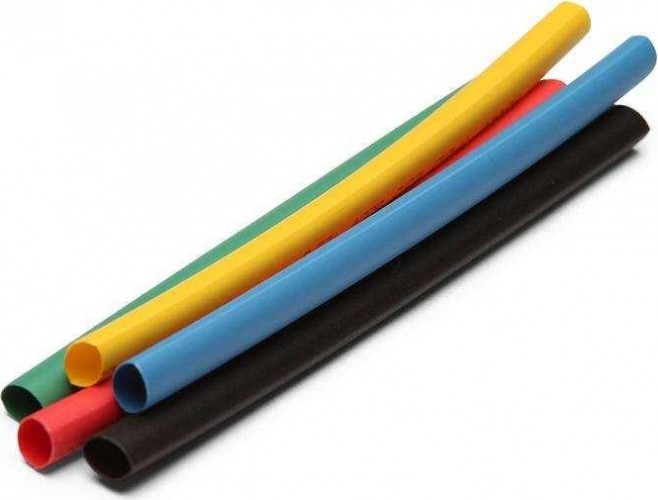 Набор термоусадочных трубок КВТ Набор "5 цветов" 20/10 85296