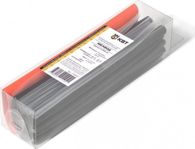 Набор термоусадочных трубок КВТ Мехвод 75890