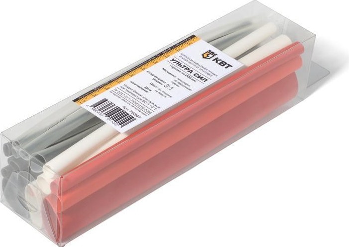 Набор термоусадочных трубок КВТ Ультра Сил 75887