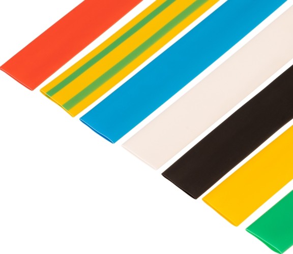 Набор термоусадочных трубок REXANT 29-0118 №18 тут нг 12/6мм, 7 цветов (21 шт/уп)