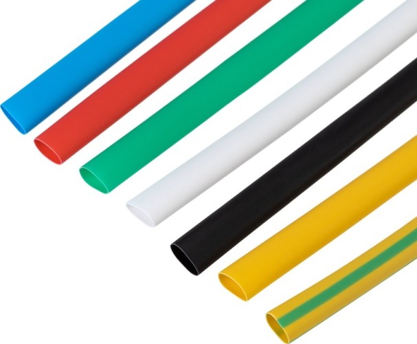 Набор термоусадочных трубок REXANT 29-0115 №15 тут нг 6/3мм, 7 цветов (21 шт/уп)