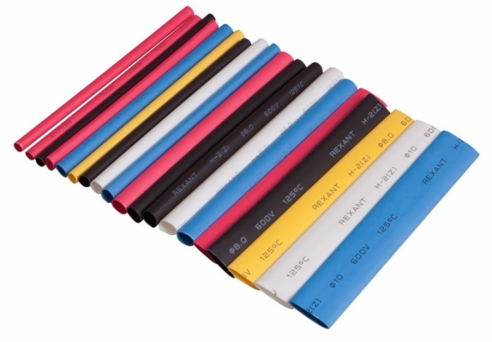 Набор термоусадочных трубок REXANT 29-0102 №2 AUTO PLUS ТУТ нг (уп.20 шт. по 10 см)