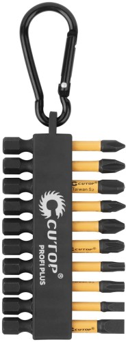 Набор торсионных бит Cutop Profi plus "Подвесной" 50мм, 10 пр 83-870