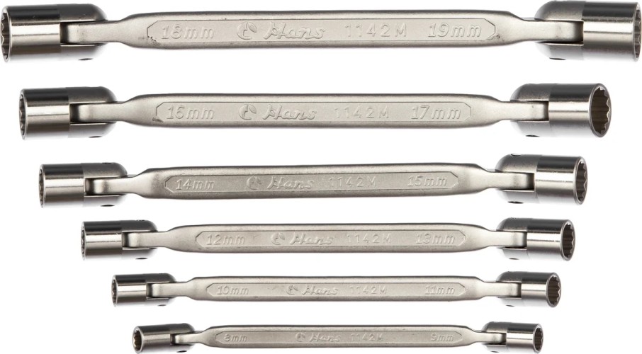 Набор торцевых ключей HANS TT-9 ложемент 6 предметов - изображение 3