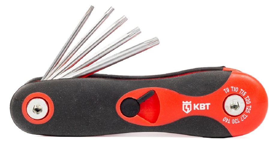 Набор торцевых ключей TORX КВТ НТК-Т-08 80958 - изображение 3