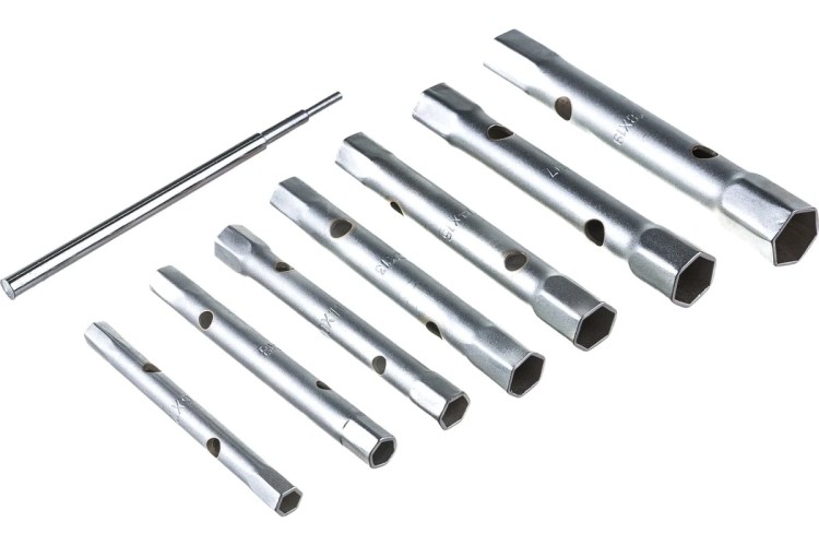 Набор трубчатых ключей AV Steel AV-035072 6-19мм, 7 предметов - изображение 3