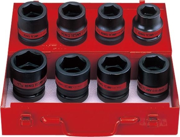 Набор ударных головок 1" KING TONY 8410SP 8 предметов