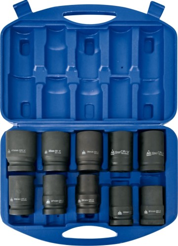 Набор ударных головок 1" МАСТАК 100-68010C 10 предметов