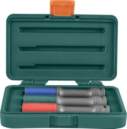 Набор ударных головок 1/2" JONNESWAY S18AD4103S торцевые тонкостенные глубокие для колесных дисков 048851