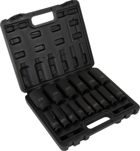 Набор ударных головок 1/2" OPTIMUS OPT-40215 глубоких, 10-32 мм, 15 предметов в0000132826