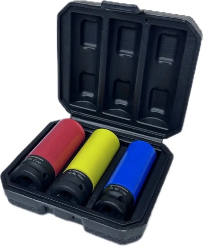 Набор ударных головок 1/2" STANKO CS12233 тонкостенные, для литых дисков