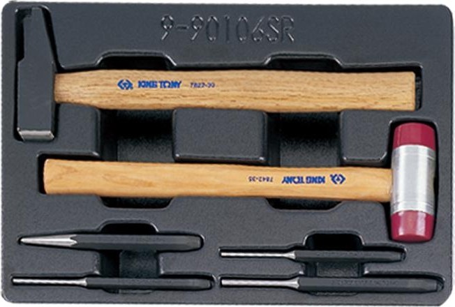 Набор ударных инструментов KING TONY 6 предметов ложемент 9-90106SR 9-90106SR