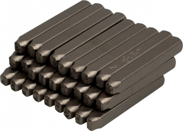 Набор ударных клейм KING TONY 11427SQ06 6 мм, буквы-латиница, 27 предметов - изображение 2