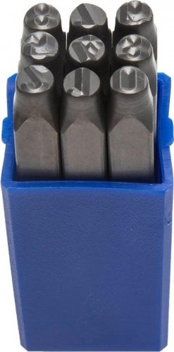 Набор ударных клейм ЗУБР 6 мм, цифровые 9 предметов 21501-06_z01 21501-06_z01