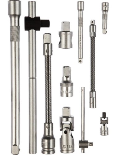 Набор удлинителей BERGER BG2093 1/2"-1/4" 11 пр.