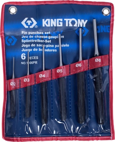 Набор выколоток KING TONY 6 предметов 1006PR 1006PR