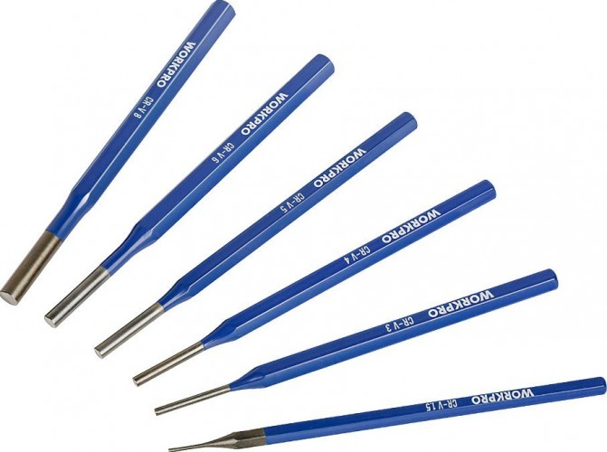 Набор выколоток WORKPRO WP201304 6шт. - изображение 2