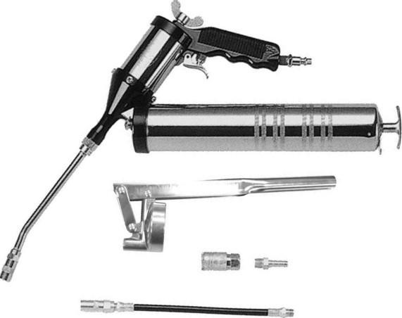 Нагнетатель консистентных смазок JONNESWAY JAT-360K пневматический, 6 предметов 048456