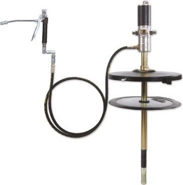 Нагнетатель смазки GROZ GP3/ST/501/01/B пневматический для бочек, (1:50) GR45412 GR45412