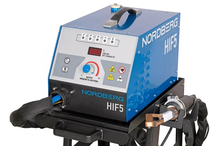 Нагреватель индукционный NORDBERG HIF5 стационарный с жидкостным охлаждением, 3500 Вт - изображение 2