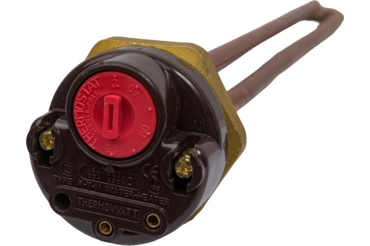 Нагревательный элемент для бойлера REXANT 70-0317-1 ТЭН, RDT-1500 Вт, фланец М6, 42 мм, терморегулятор - изображение 5