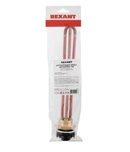 Нагревательный элемент для бойлера REXANT 70-0352 ТЭН RDT 2,5 кВт, термостат 15А, кольцо 42 мм - изображение 5