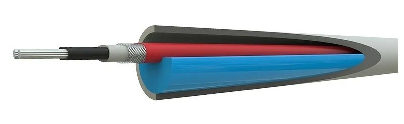 Нагревательный кабель REXANT 10HTM2-CT саморегулирующийся, пищевой (в трубу) 8м/80Вт 51-0604 - изображение 3