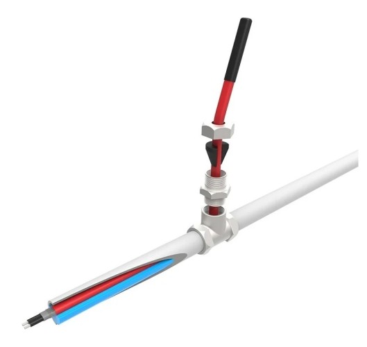 Нагревательный кабель REXANT 10HTM2-CT саморегулирующийся, пищевой (в трубу) 8м/80Вт 51-0604 - изображение 2